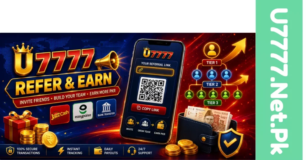 U7777 Game Referral and Affiliate program complete guide in 2026